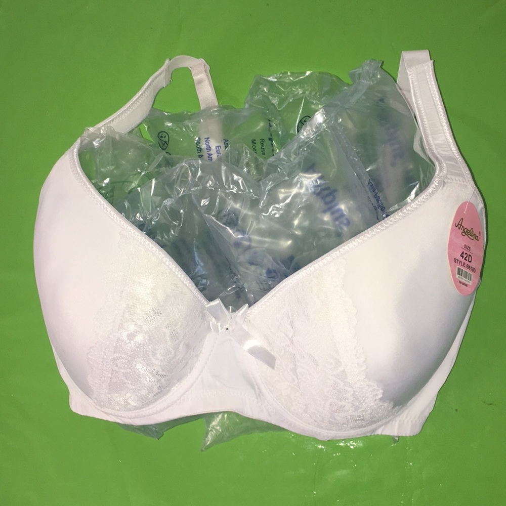 NEW ! Angelina white 42D Bra